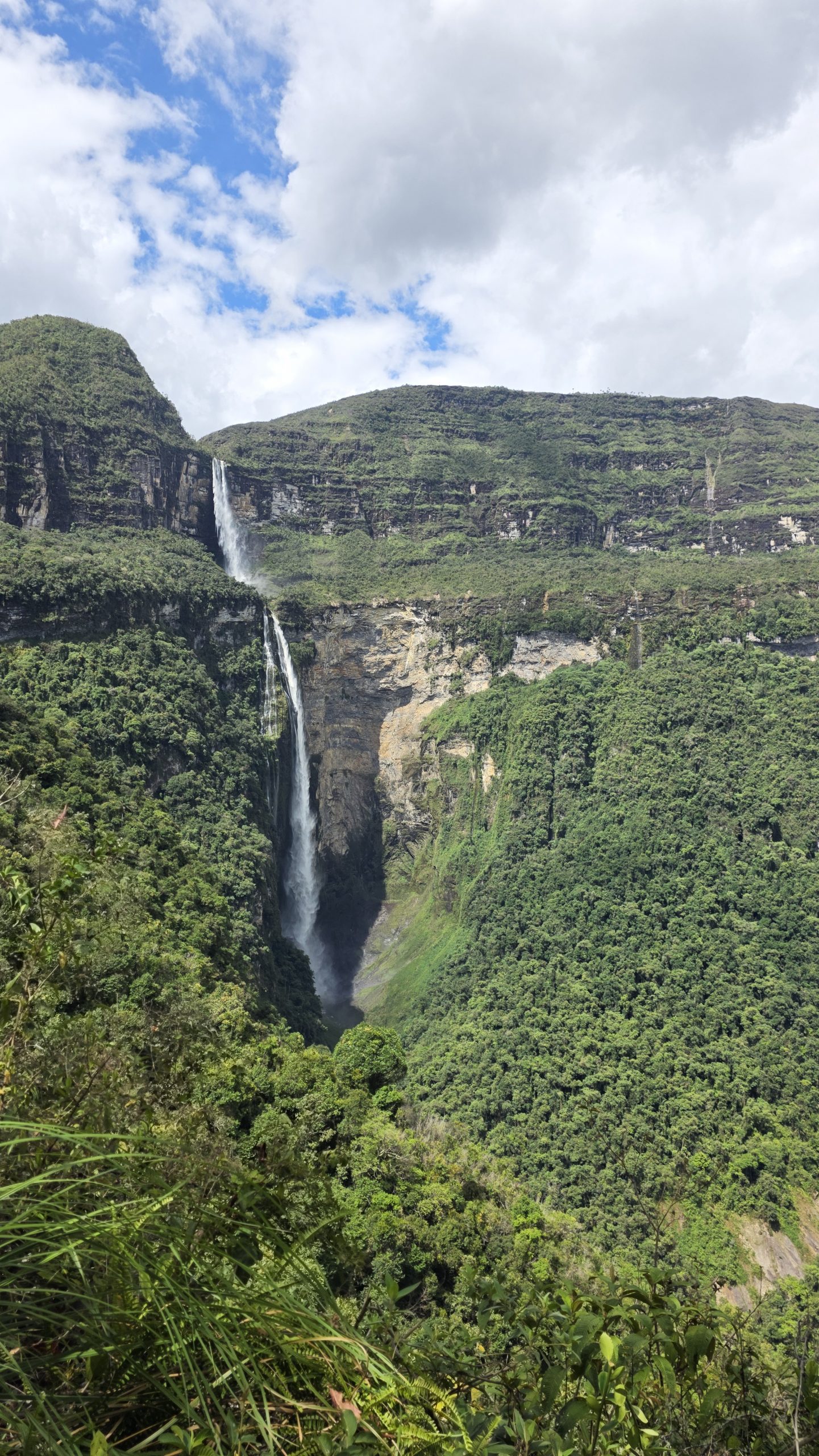 Catarata de Gocta en Peru