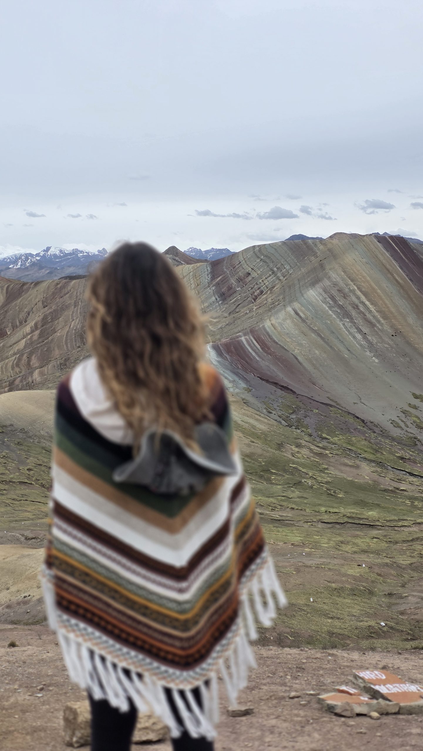 Palcoyo. Montaña de colores cerca de Cusco en Peru