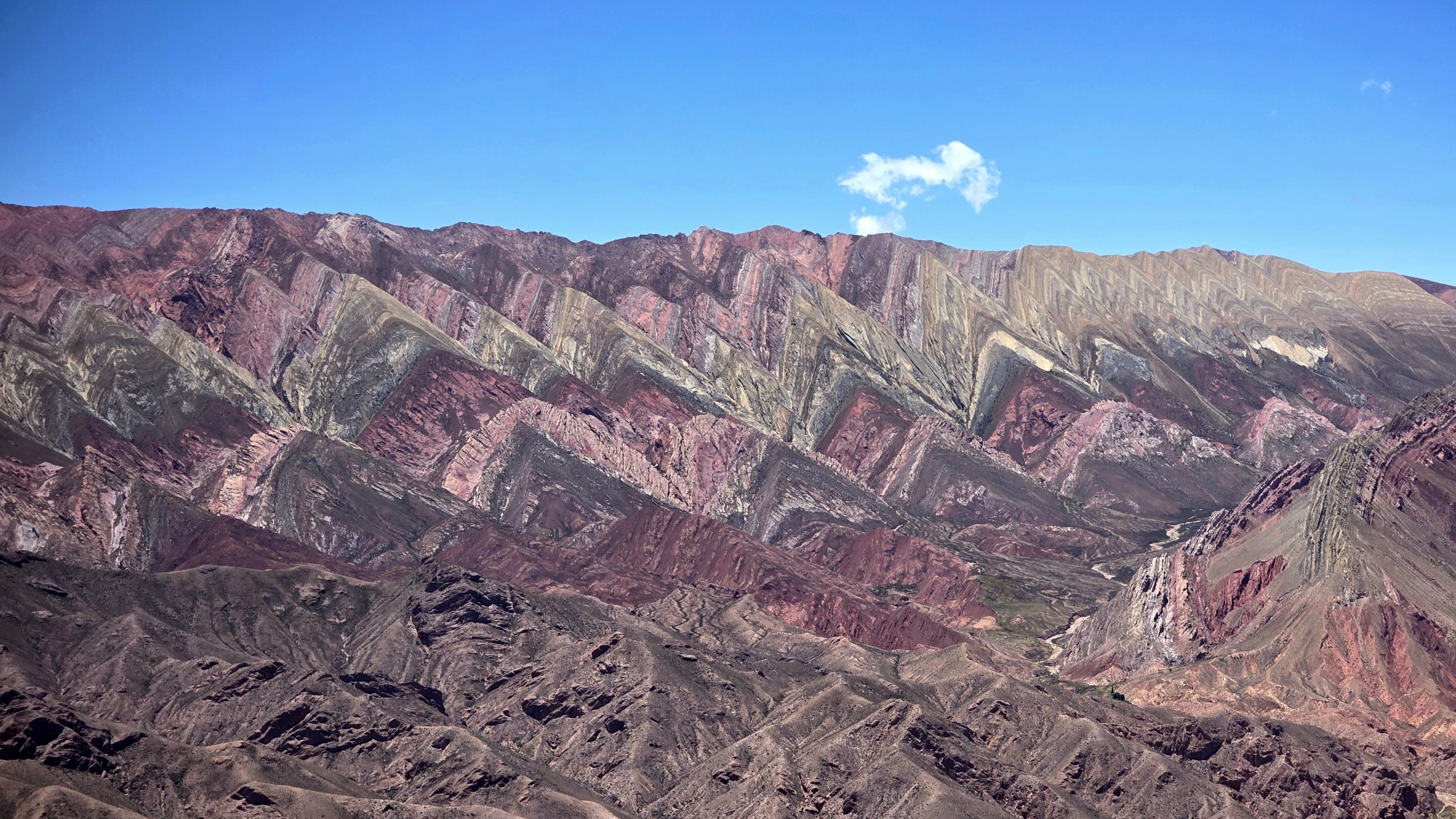 El Hornocal, montañas de clores norte de Argentina