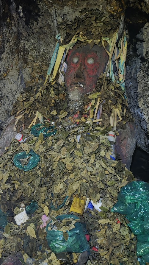 El Tio. Minas de Potosi en Bolivia